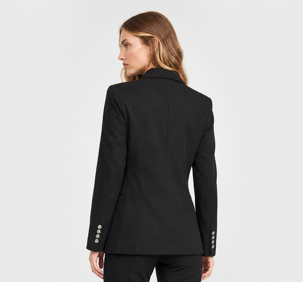 Doublebreasted blazer - Black