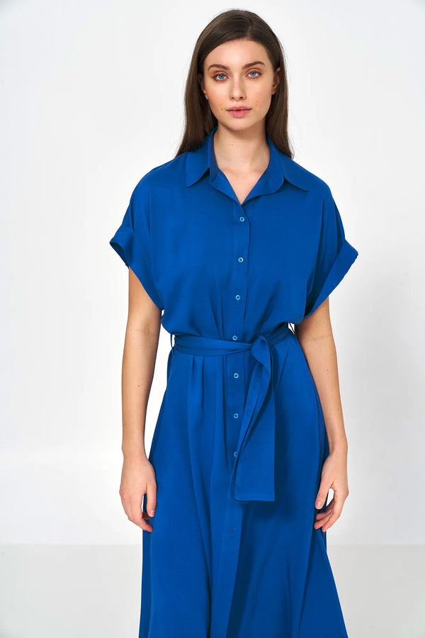 Fitted dress - Blue