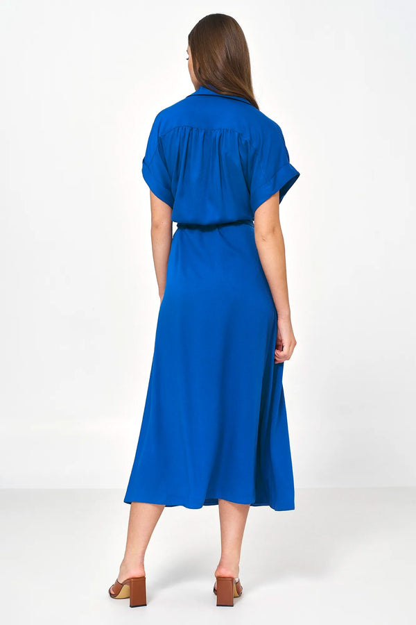Fitted dress - Blue