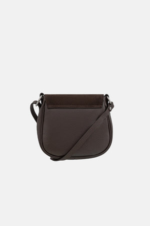 Chocolate Brown Horseshoe Bag