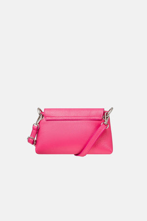 Elegant Fuchsia Small Handbag