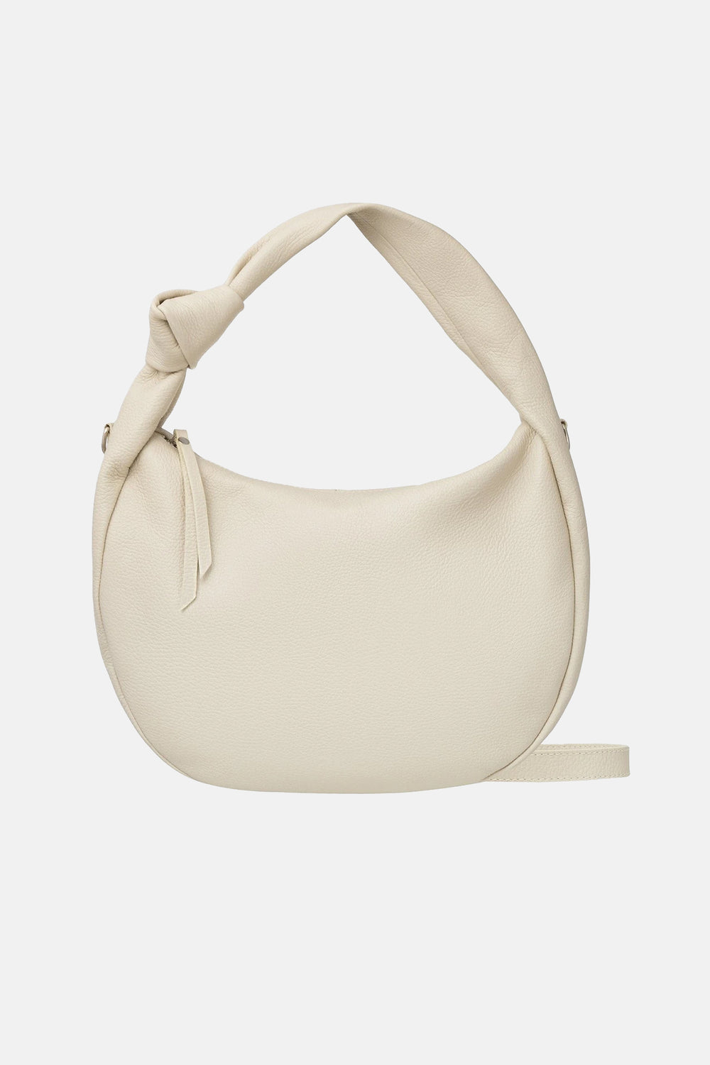 Beige shopper bag