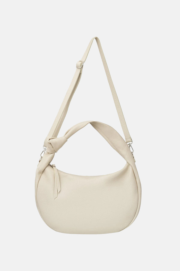 Beige shopper bag
