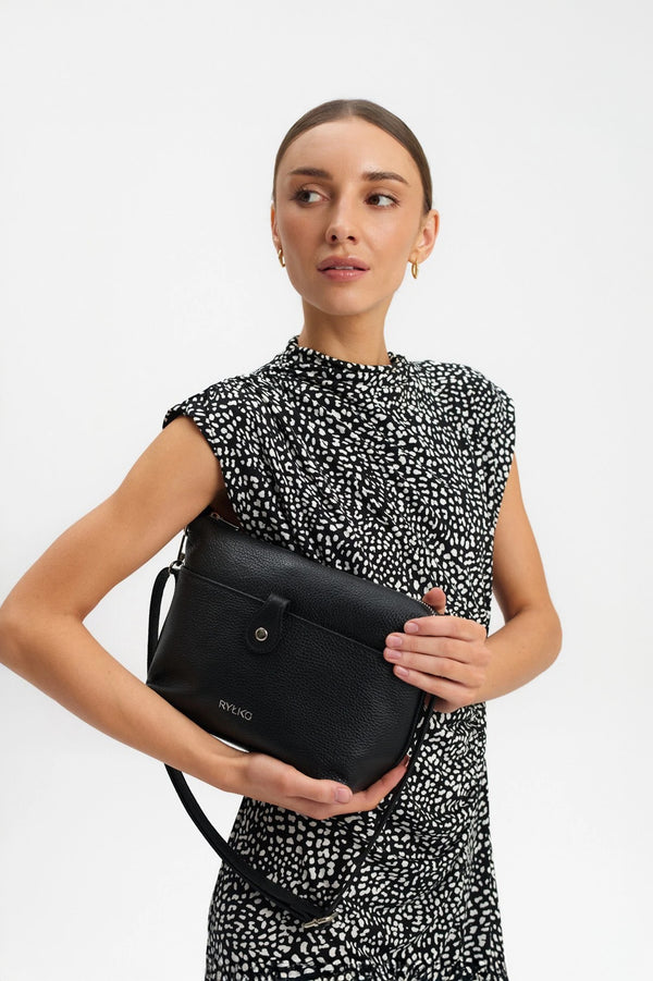 Medium Black Crossbody Bag