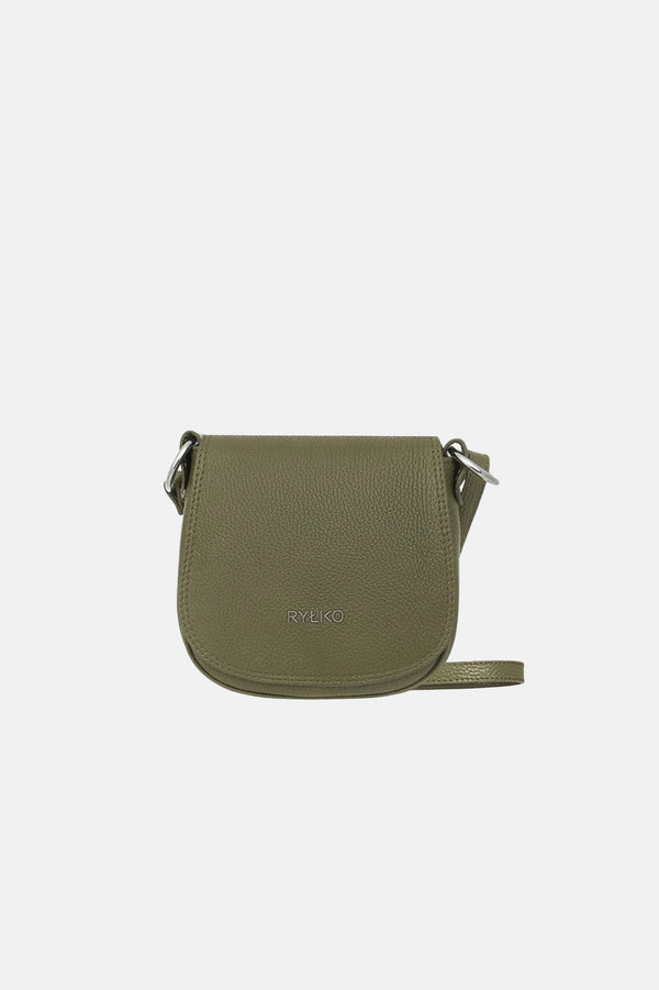 Small olive crossbody bag