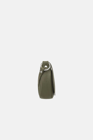 Small olive crossbody bag
