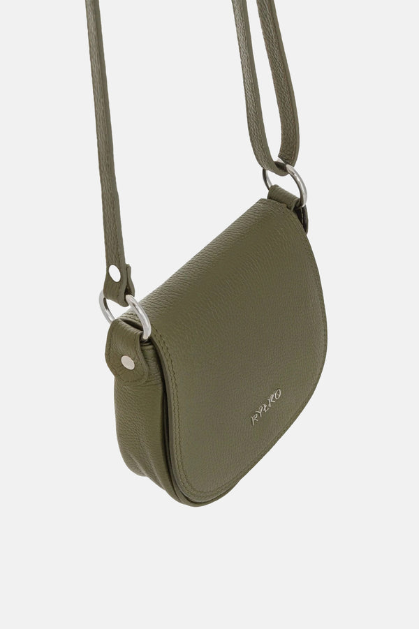 Small olive crossbody bag